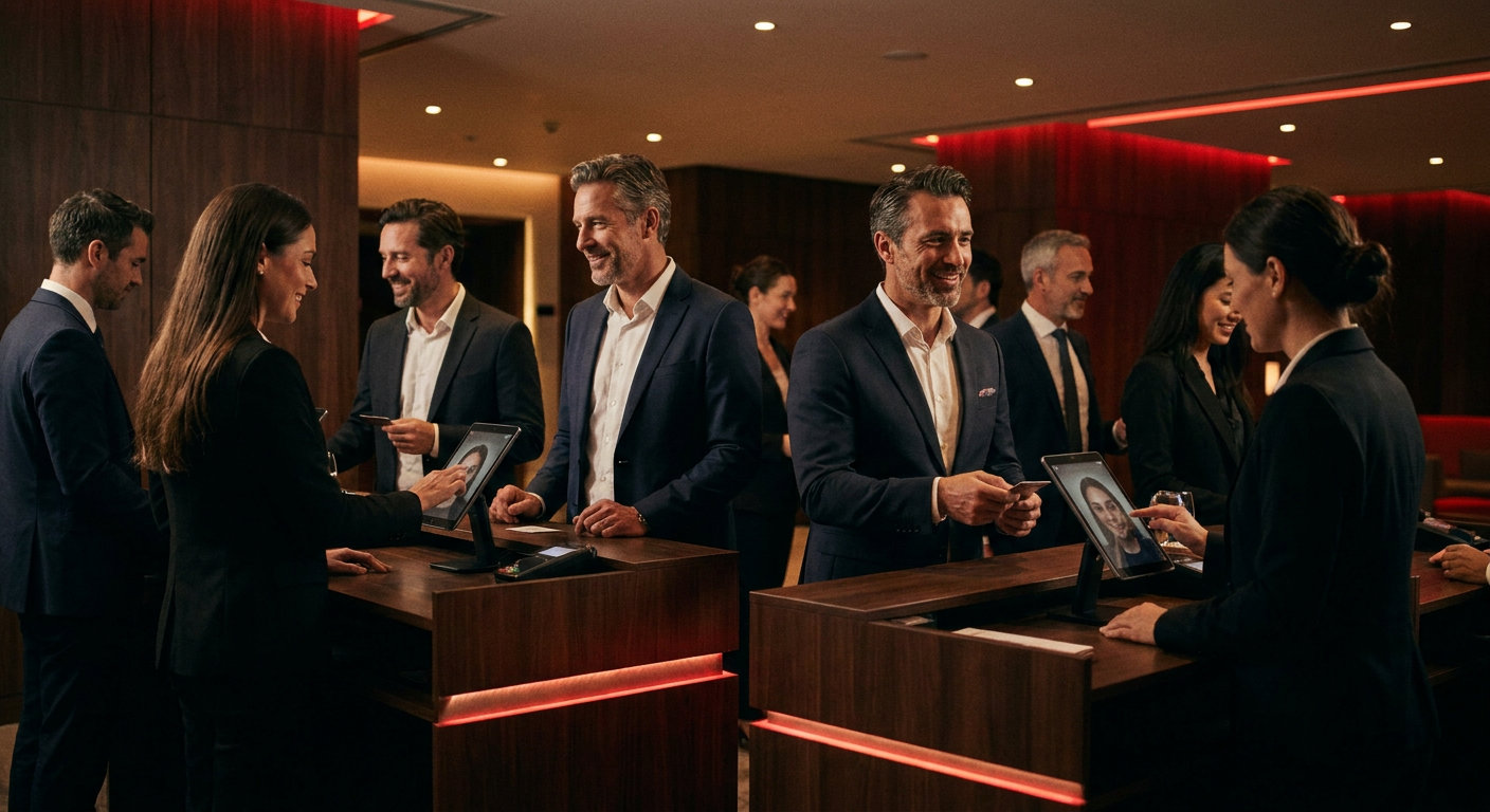 Check-in sem filas: como dimensionar corretamente o credenciamento
