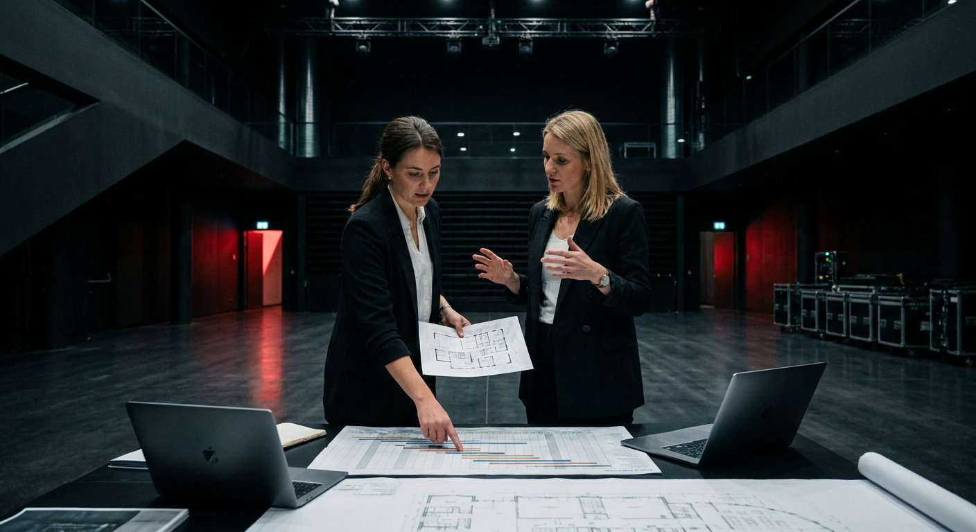 Como escolher o espaço ideal — além da capacidade da sala
